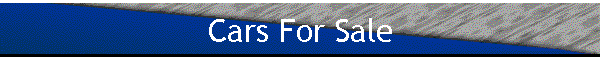 Cars For Sale
